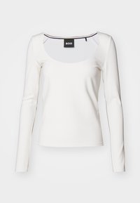 ECETA - Langærmet T-shirt - open white