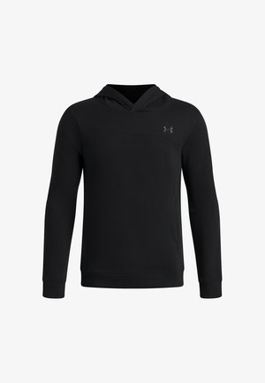 Under Armour, RIVAL LIGHTWEIGHT - Hoodie - ultimate black