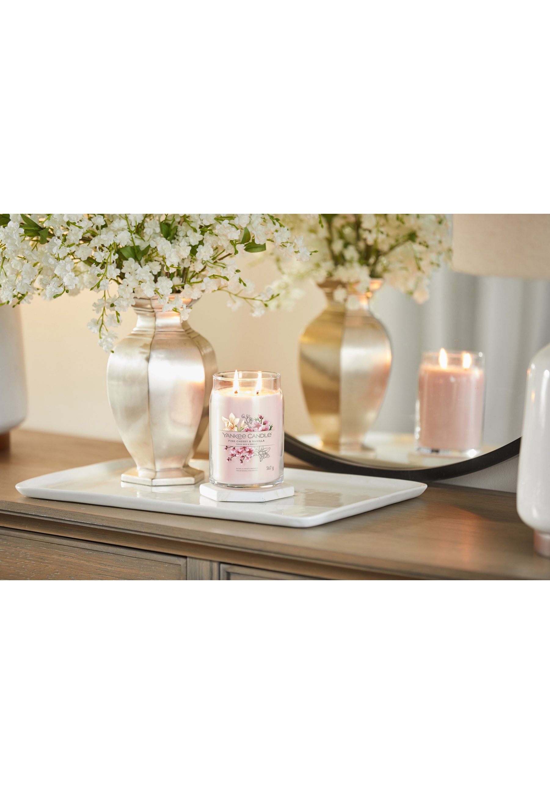 Shearer Candles Candele Da Cena Rosa Scuro 20.3cm - Confezione Da 20 - Antigoccia, Inodori, 8 Ore Di Combustione - Prodotte In Scozia