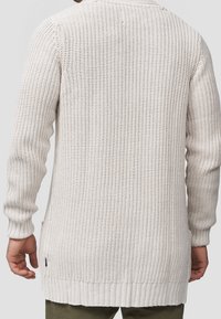 INDICODE JEANS Cardigan - light grey