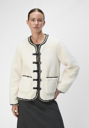 OBJPAULINE JACKET  - Veste polaire - white sand