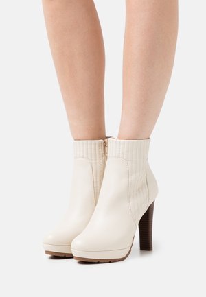 Anna Field, Bottines à talons hauts - off-white