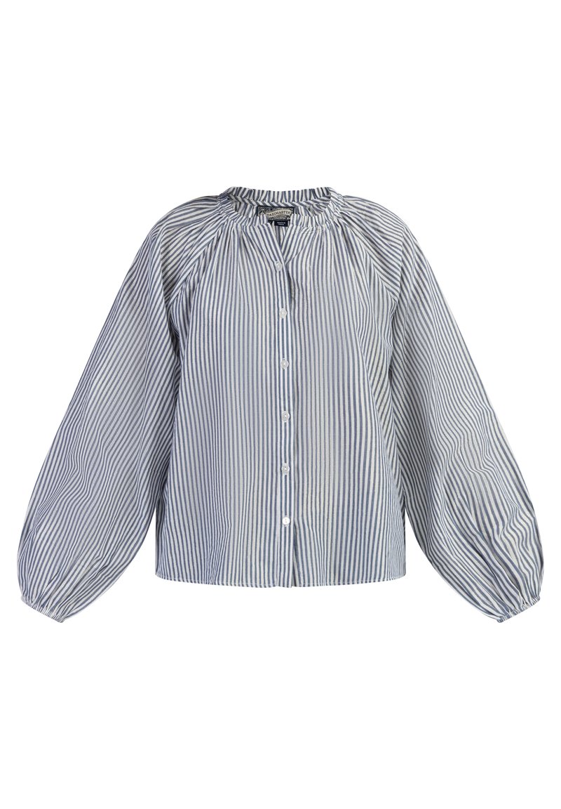 dreimaster Overhemdblouse donkerblauw dreimaster Overhemdblouse donkerblauw