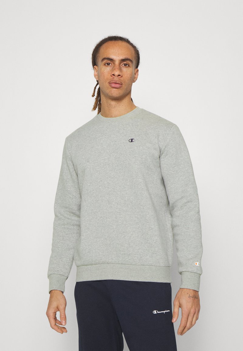 Champion - BASIC CREWNECK - Bluză de molton - grey, Extindeți