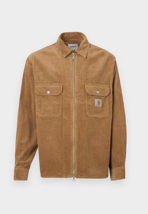 REYNOLD SHIRT  - Letná bunda - leather rinsed