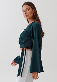TUSSAH CAITLIN BLOUSE - Bluza - emerald