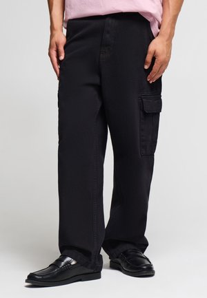 Terranova, PANTALONE LUNGO TINTA UNITA - Pantaloni cargo - nero