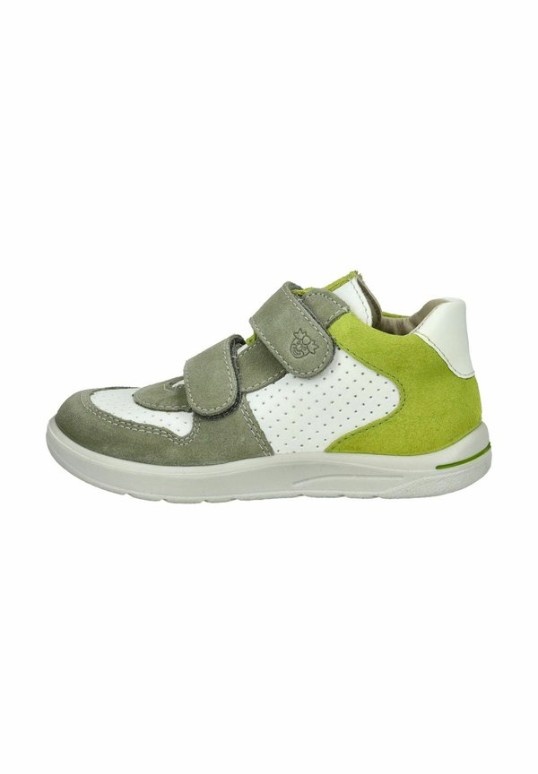 Klettschuh - weiss lime