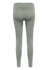 Hummel SEAMLESS MID - Tights - lilypad melange