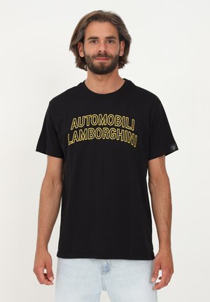 T-shirt con stampa - black