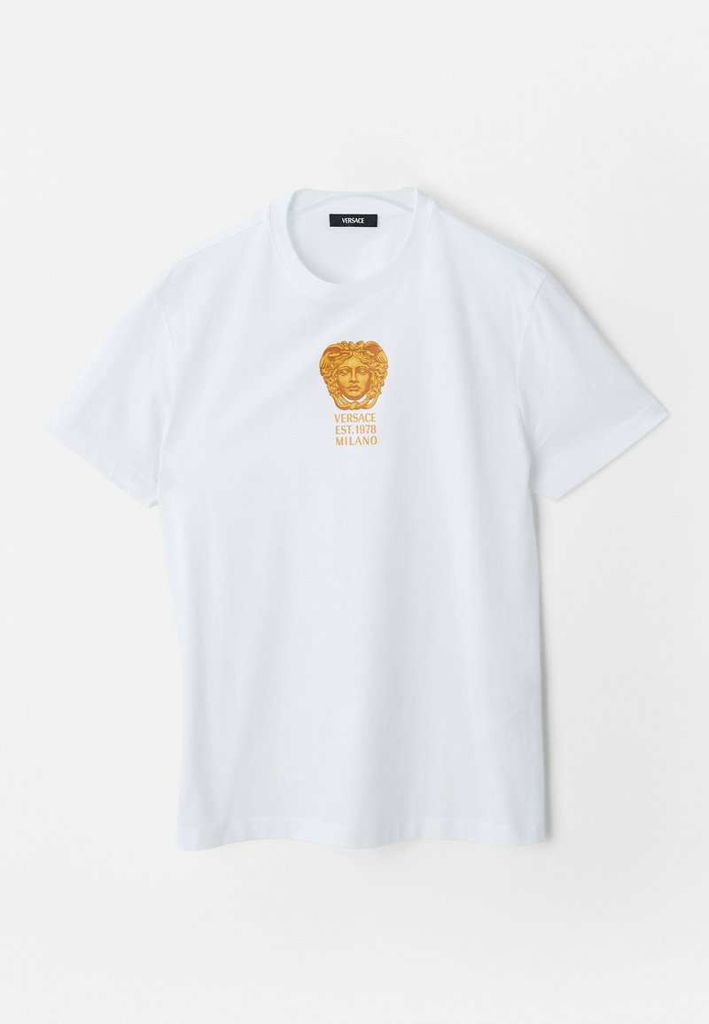 Versace T-shirt print crème