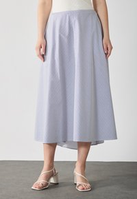 Anna Field A-linjekjol - blue/white