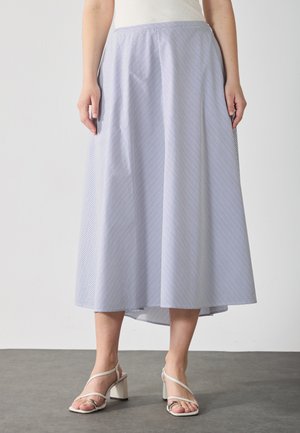 A-line skjørt - blue/white