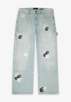 EIGHTYFIVE PATCHED CARPENTER - Jeans carpenter - island blue