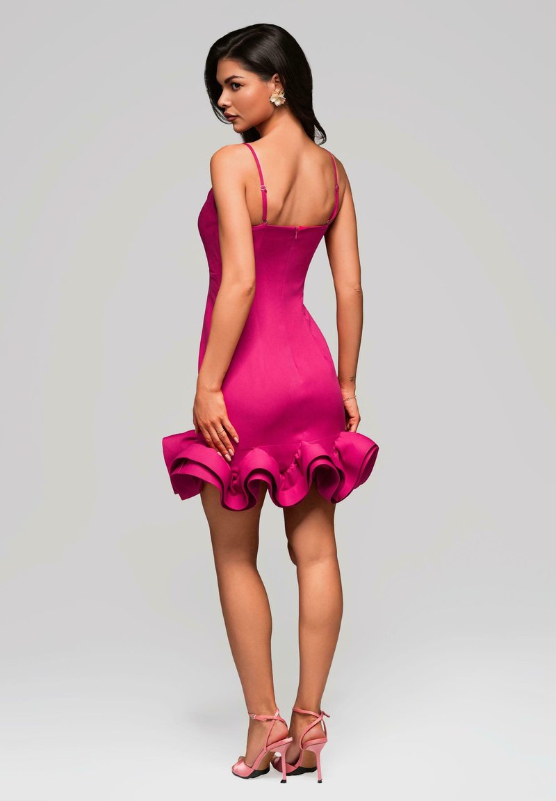 sachin and babi light blue dress Magenta Prom Dresses