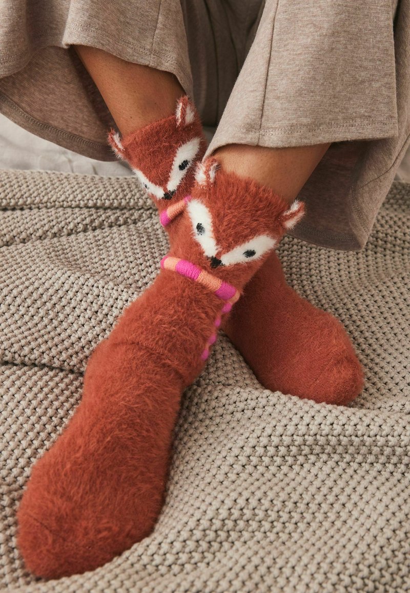 Next COSY IN BOX - REGULAR FIT - Strømper - fox