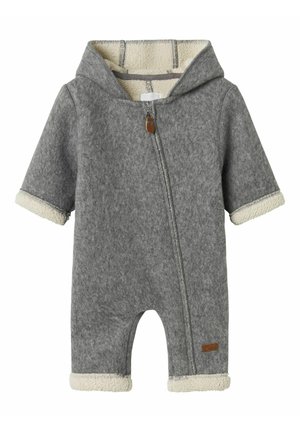 NAME IT - Jumpsuit - light grey melange