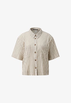 QS, BLUSE - Chemisier - dunkelbraun