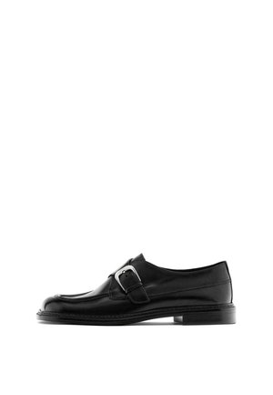 DERBY WITH BUCKLE - Instappers - black