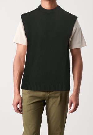 Strickpullover - black