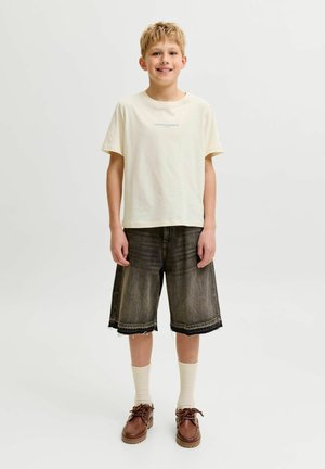 Jack & Jones Junior, T-SHIRT T-SHIRT JUNIOR - T-shirt imprimé - antique white