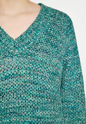 IZIA, IZIA STRICK PULLOVER - Maglione - blue multicolor
