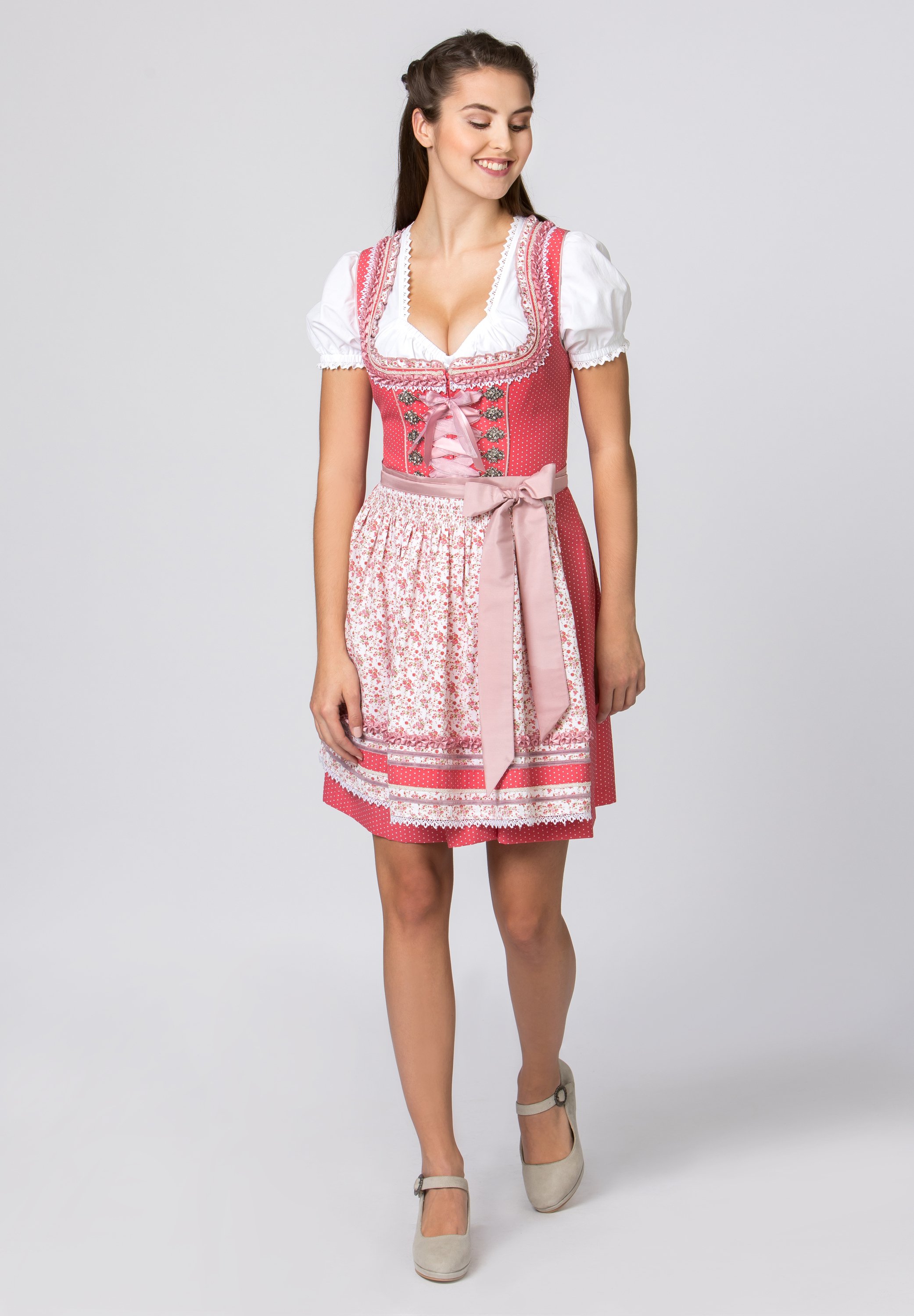 pink dirndl