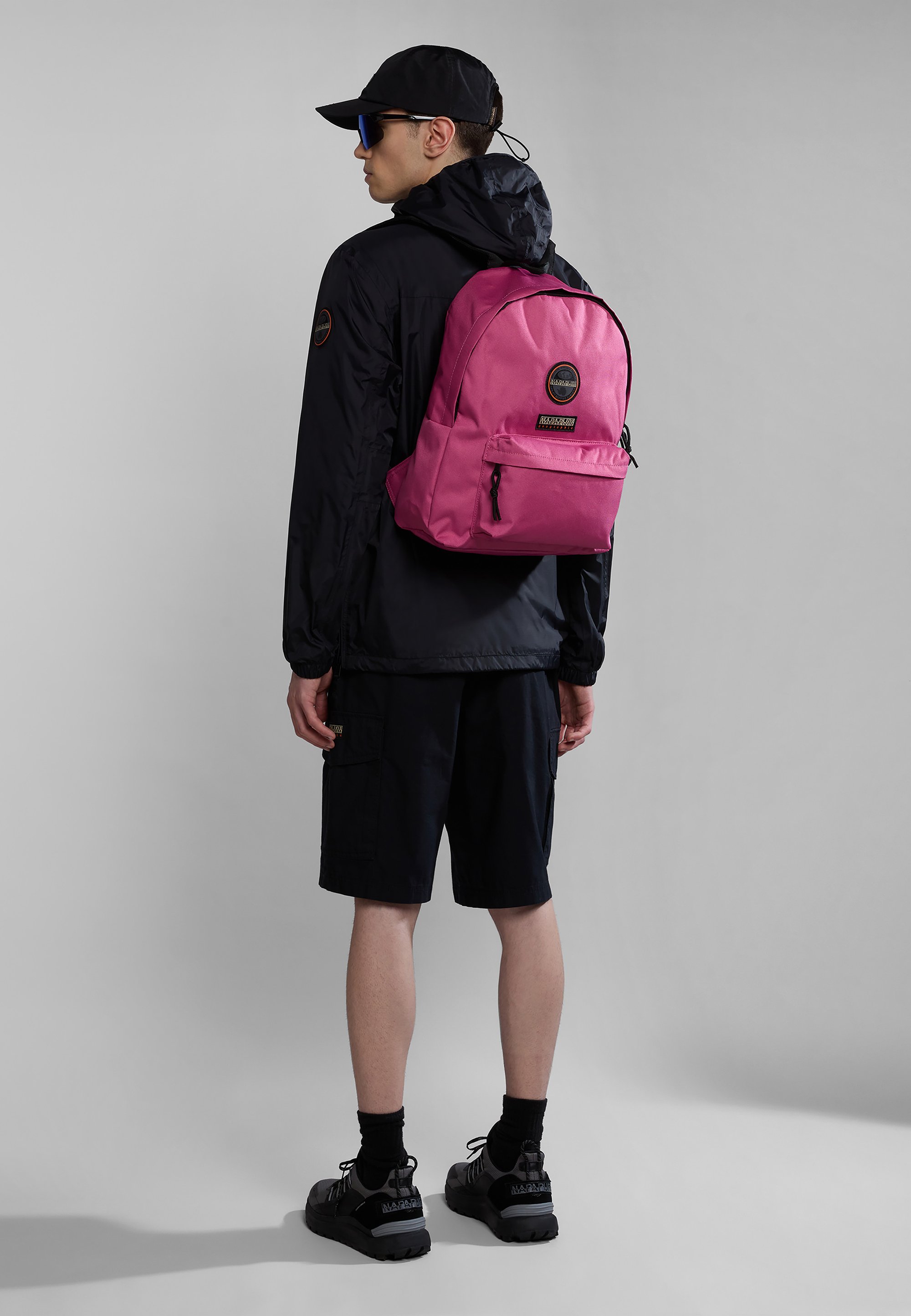 Napapijri Pink Backpack Napapijri Voyage 3 Backpack pink tulip 0195436909857  main image 4