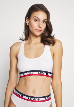 SPORTY BRALETTE - Korsetes izstrādājums ar stīpiņām - bright white