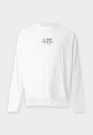 L/AB c/o Off-White, TEE - Μπλούζα με μακριά μανίκια - white