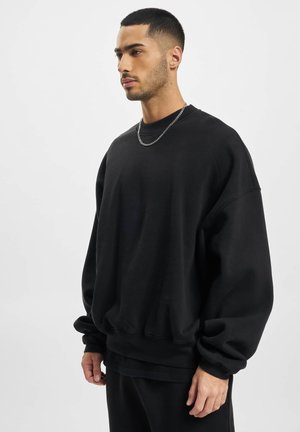 DEF CREWNECK - Sweatshirt - black washed