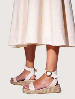 South Beach TWO PART - Espadrilles - cream