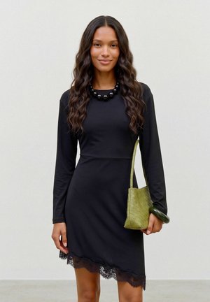 Vero Moda, DRESS VMDUA SHORT DRESS - Robe en jersey - black