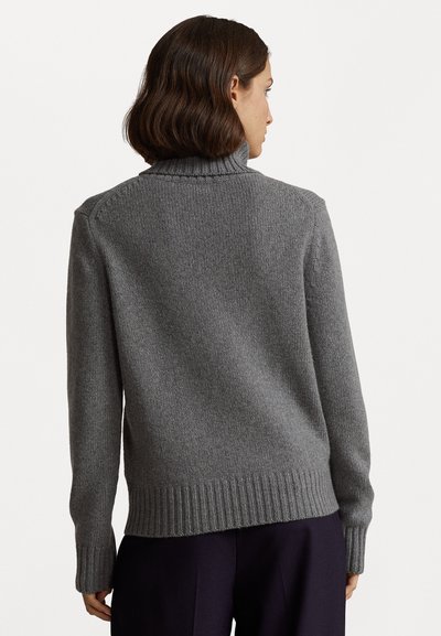 Polo Ralph Lauren WOOL ROLLNECK JUMPER - Pulover - battalion grey heather