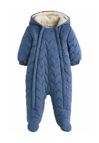 Next QUILTED LINED ALL IN ONE REGULAR FIT - Tuta da neve - navy blue