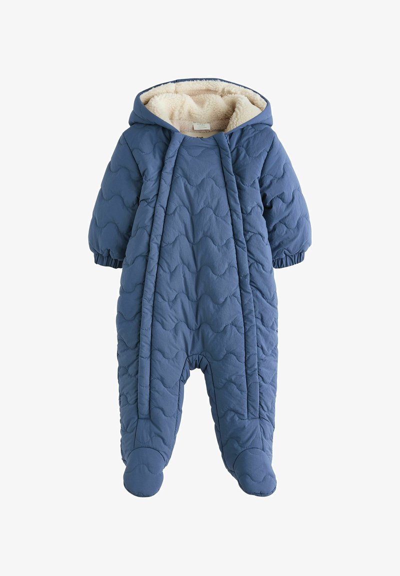 Next QUILTED LINED ALL IN ONE REGULAR FIT - Tuta da neve - navy blue