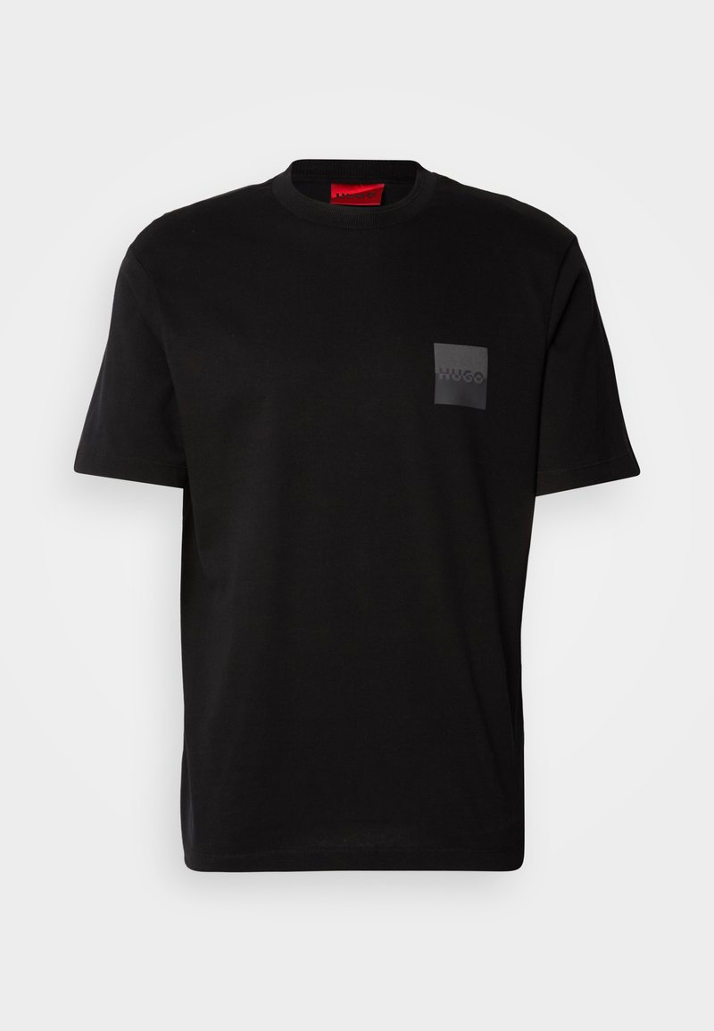 HUGO T-shirt print zwart