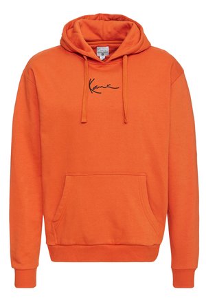 Karl Kani SMALL SIGNATURE ESSENTIAL HOODIE - Felpa con cappuccio - orange