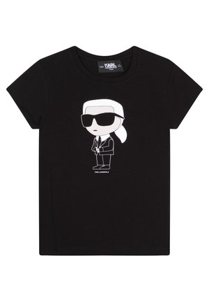 SHORT SLEEVES - Print T-shirt - black