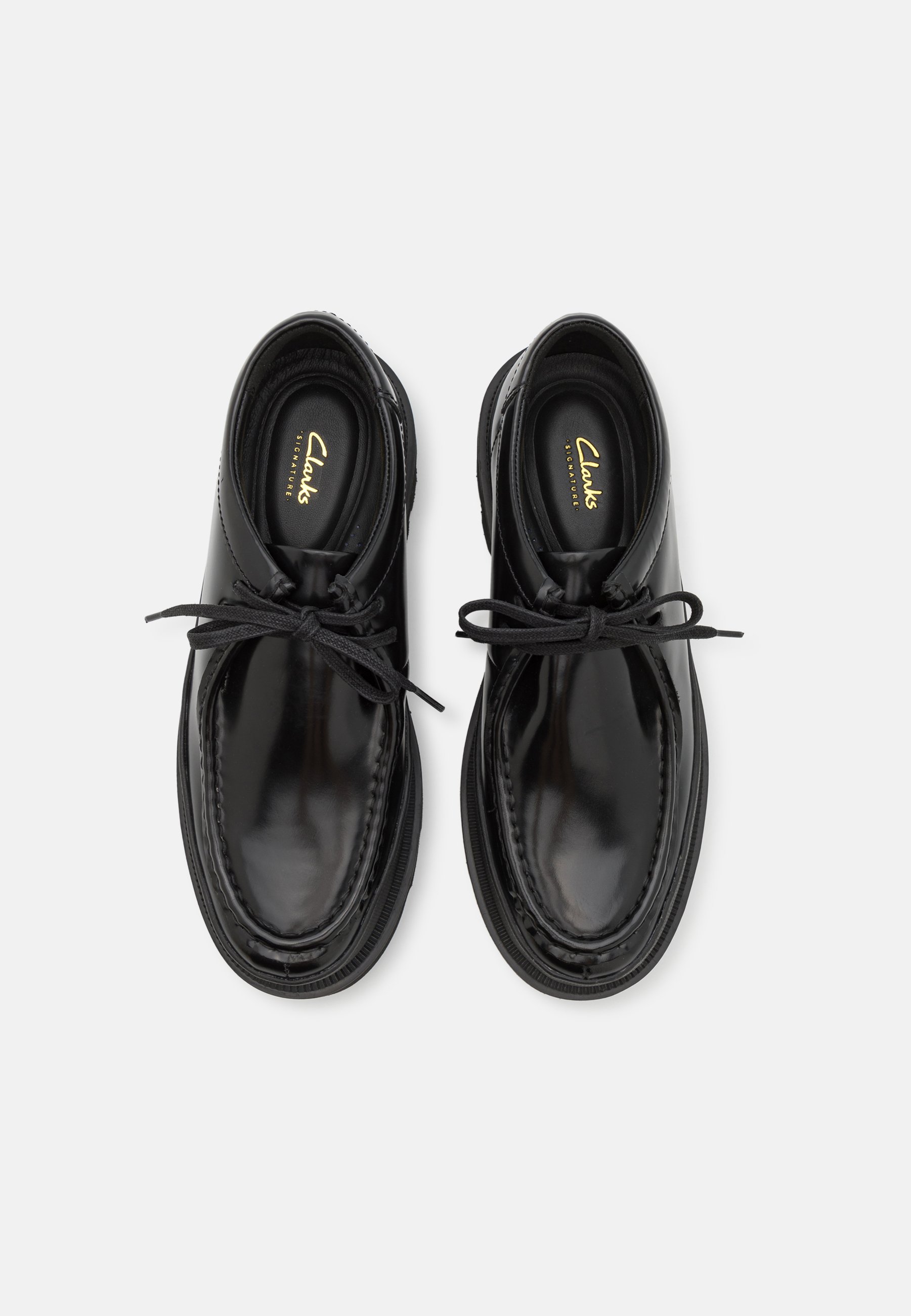 Clarks BADELL SEAM - Casual lace-ups - black - Zalando.co.uk