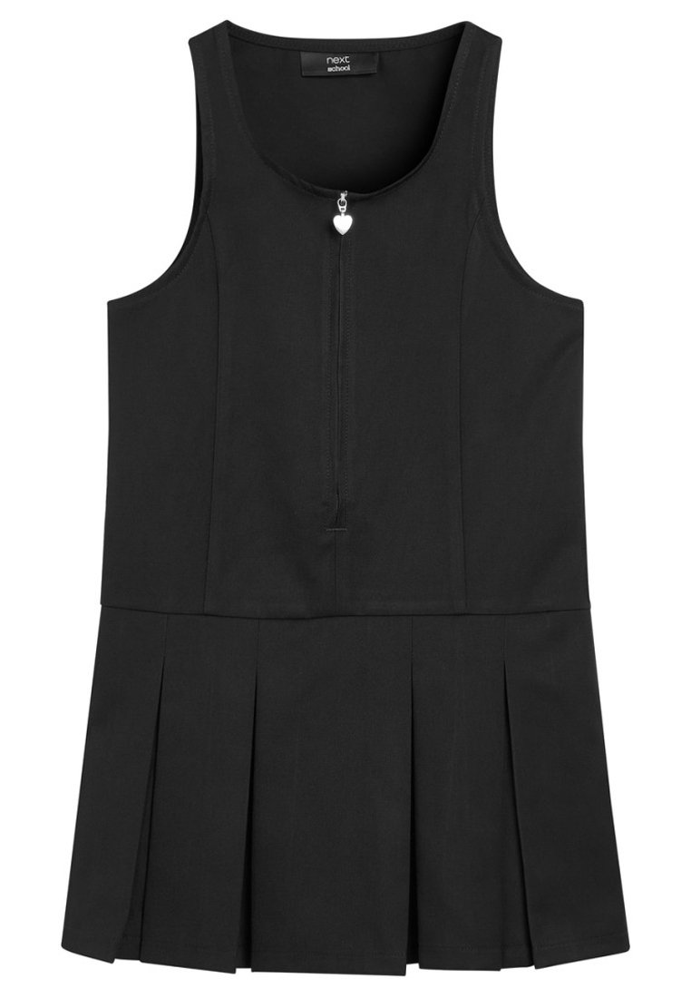 Next - ZIP FRONT PINAFORE - Freizeitkleid - black, Vergrößern