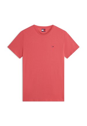 Tommy Jeans, FLAG EXTRA SLIM UNISEX - T-Shirt basic - anthem red