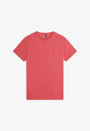 Tommy Jeans, FLAG EXTRA SLIM UNISEX - T-Shirt basic - anthem red