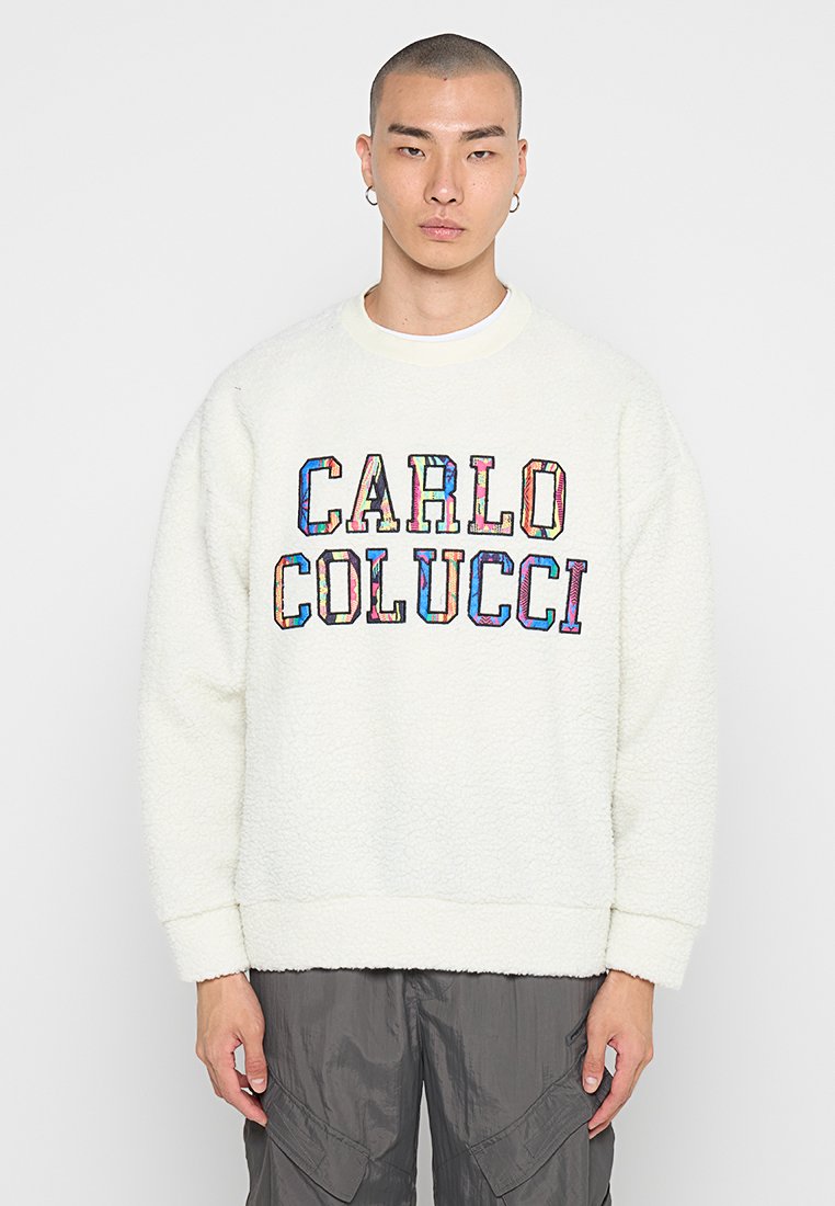 carlo colucci Sweater blauwgrijs carlo colucci Sweater blauwgrijs