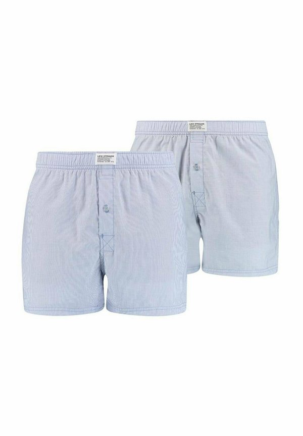 4ER PACK  - Boxer shorts - grau hellblau3