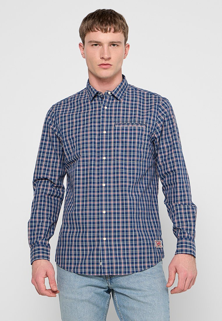 Scotch & Soda Overhemd blauw