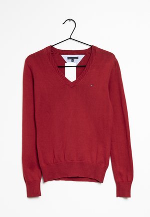 Red tommy jumper Clearance
