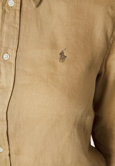 Polo Ralph Lauren CLASSIC FIT LINEN SHIRT - Cămașă - camel