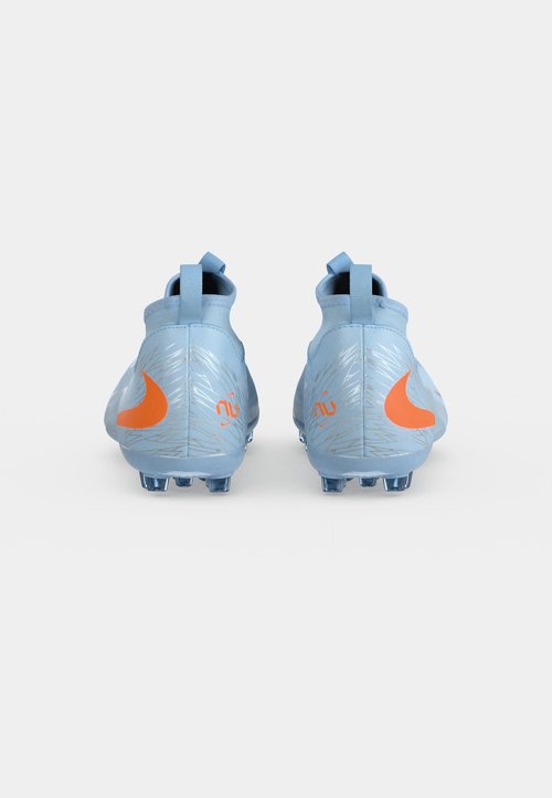 Nike PHANTOM 6 HIGH ACADEMY AG UNITED UNISEX - Football boots artificial grass - blue tint/total orange/chrome — foto 4