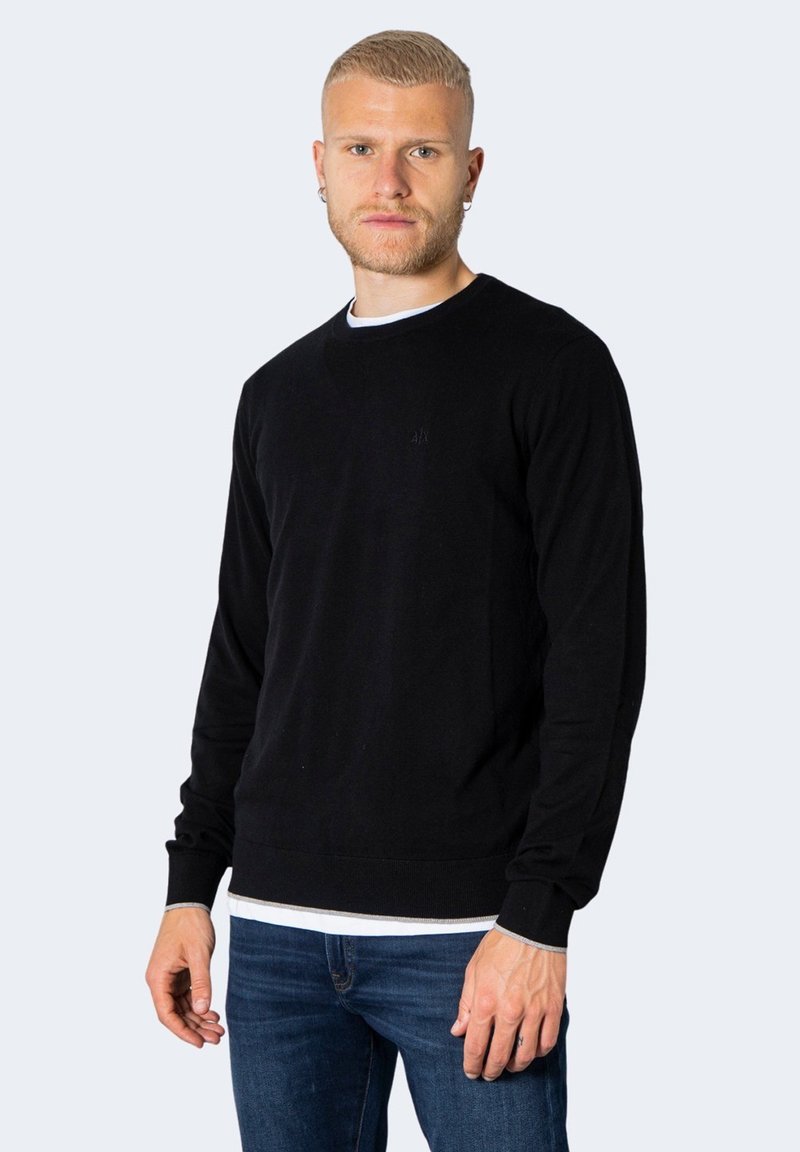 Armani Exchange PULLOVER 8NZM6A ZM1HZ - Maglione - black